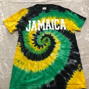 Vintage Jamaica tie dye tee men’s medium